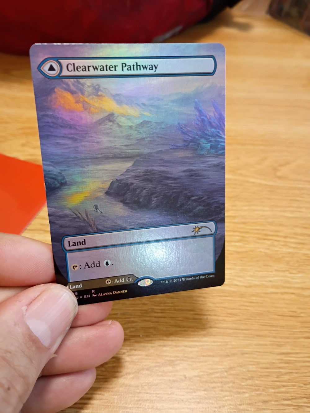 Clearwater Pathway Land Card - Multicolor Artwork